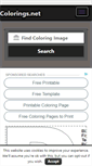 Mobile Screenshot of colorings.net